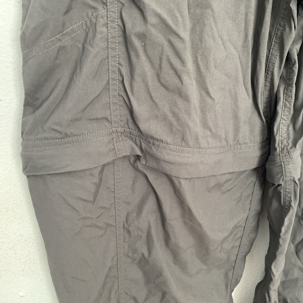 The North Face Pants Mens Extra Large TG Gray Convertible Nylon Outdoor Hiking - Picture 3 of 11